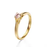 Pierścionek zaręczynowy z morganitem AJPZ_131 Pierścionek zaręczynowy z morganitem AJPZ_131